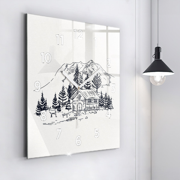 Orologio quadrato Città dei cartoni animati