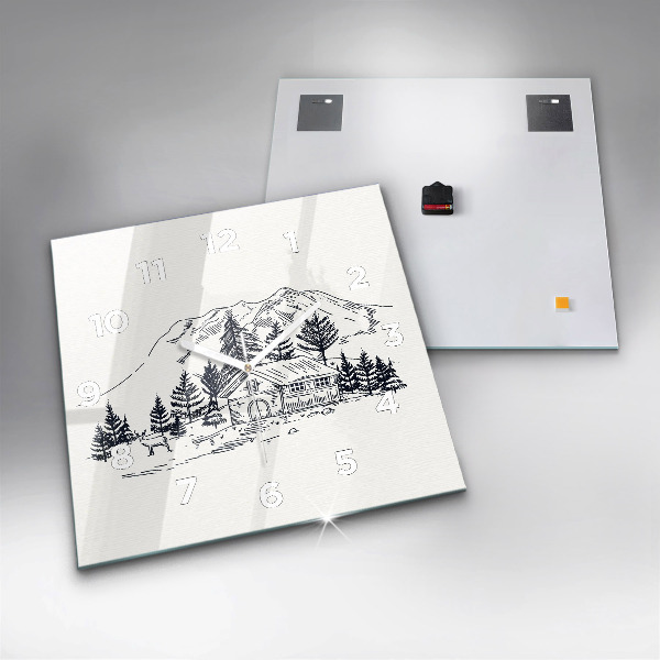 Orologio quadrato Città dei cartoni animati