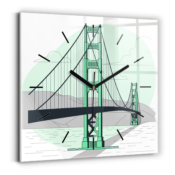 Orologio quadrato Ponte Verde