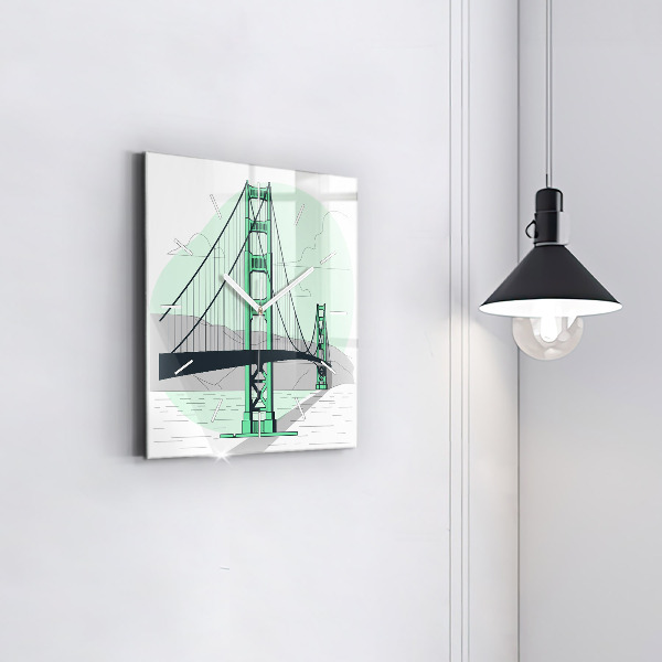 Orologio quadrato Ponte Verde