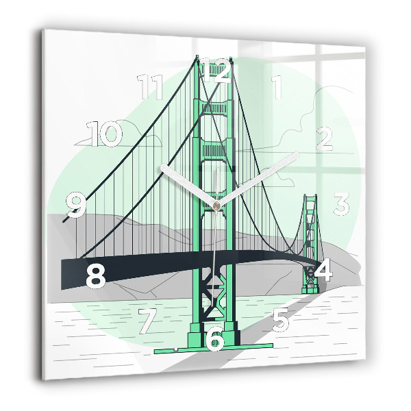 Orologio quadrato Ponte Verde