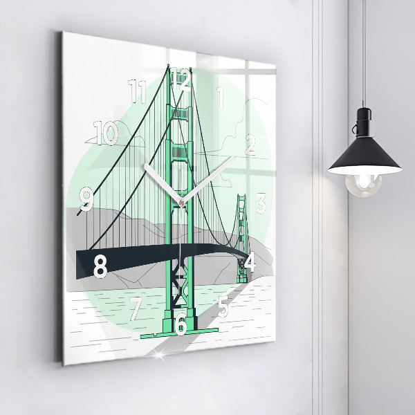 Orologio quadrato Ponte Verde