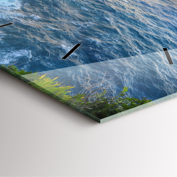 Orologio quadrato Costa dell'oceano