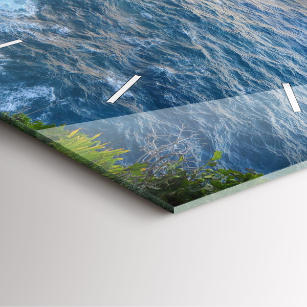 Orologio quadrato Costa dell'oceano