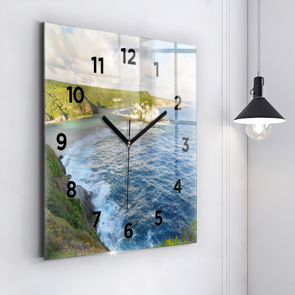Orologio quadrato Costa dell'oceano