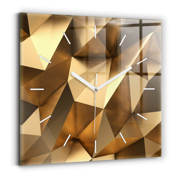 Orologio quadrato Texture geometrica