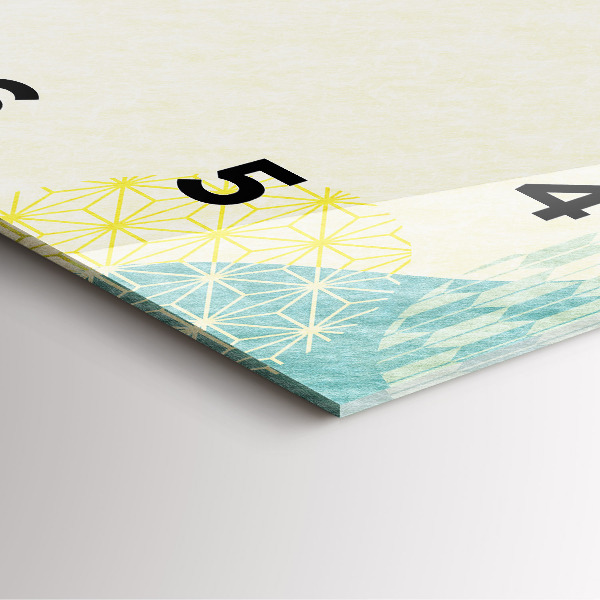 Orologio quadrato Cornice modello