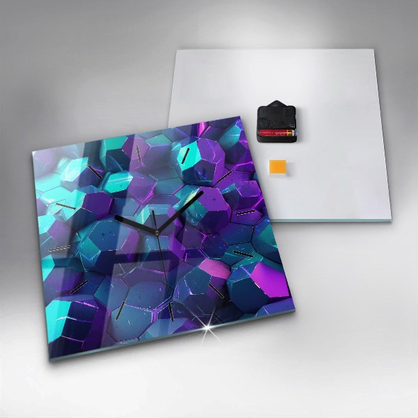 Orologio quadrato Figure geometriche