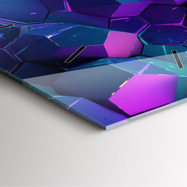 Orologio quadrato Figure geometriche