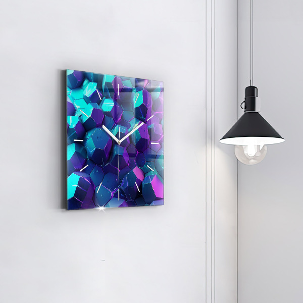 Orologio quadrato Figure geometriche