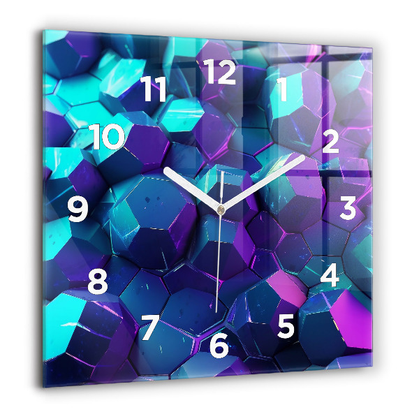 Orologio quadrato Figure geometriche