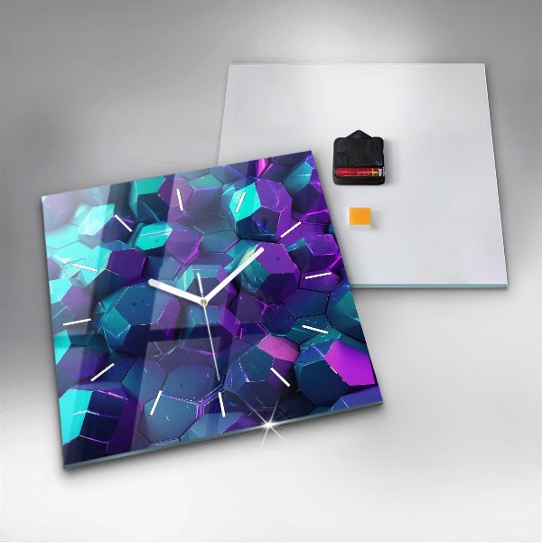 Orologio quadrato Figure geometriche