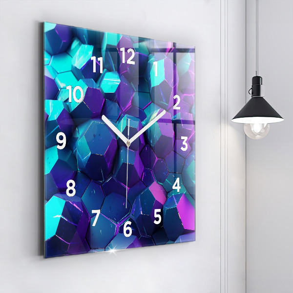 Orologio quadrato Figure geometriche
