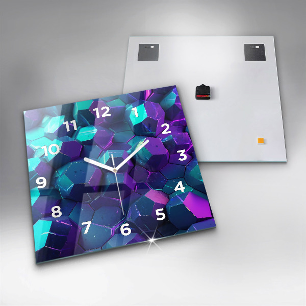 Orologio quadrato Figure geometriche