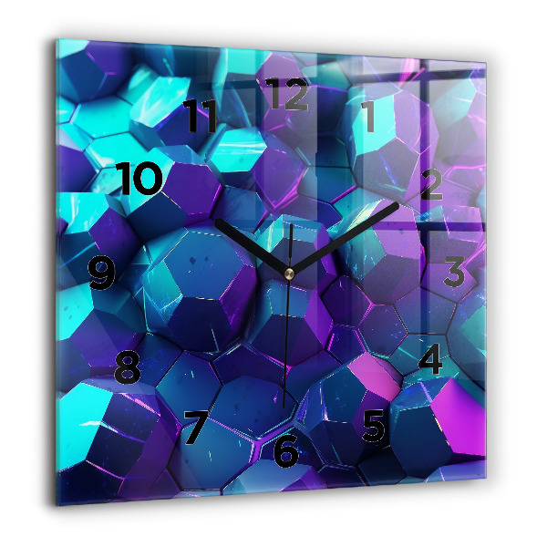 Orologio quadrato Figure geometriche