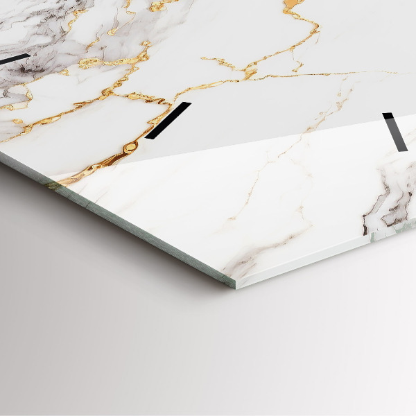 Orologio quadrato Marmo decorativo