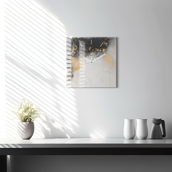 Orologio quadrato Marmo artistico