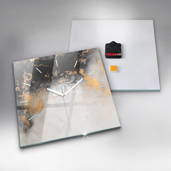 Orologio quadrato Marmo artistico