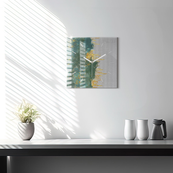 Orologio quadrato Motivo decorativo