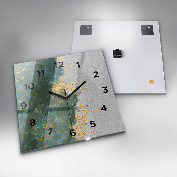 Orologio quadrato Motivo decorativo