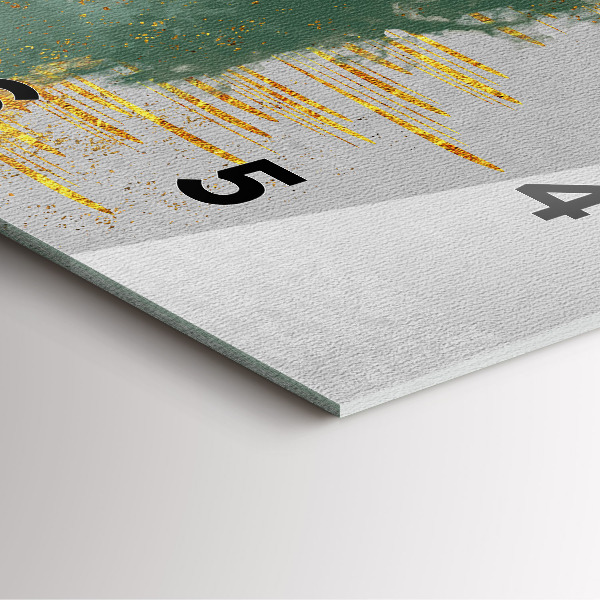 Orologio quadrato Motivo decorativo