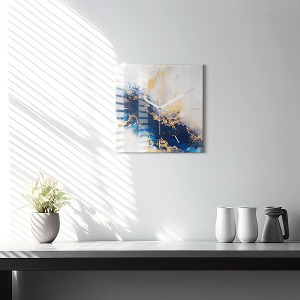 Orologio quadrato Modello in marmo