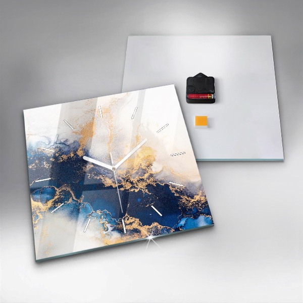 Orologio quadrato Modello in marmo