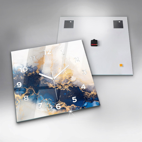 Orologio quadrato Modello in marmo