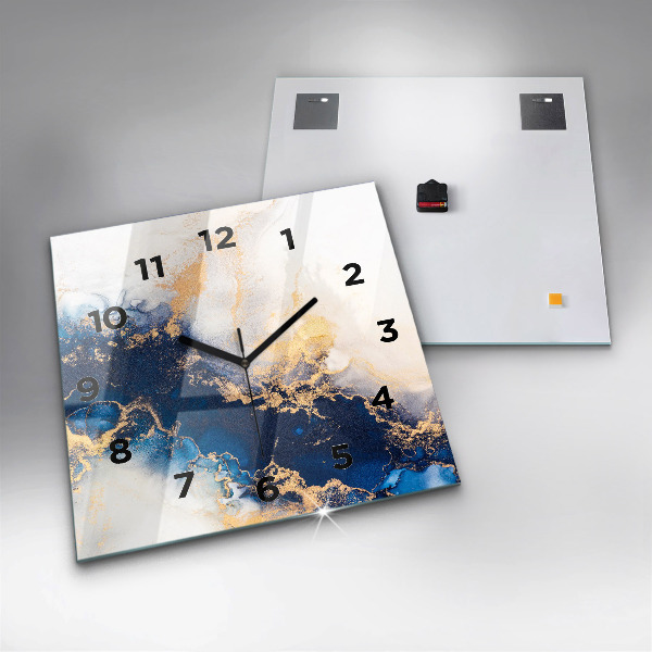 Orologio quadrato Modello in marmo