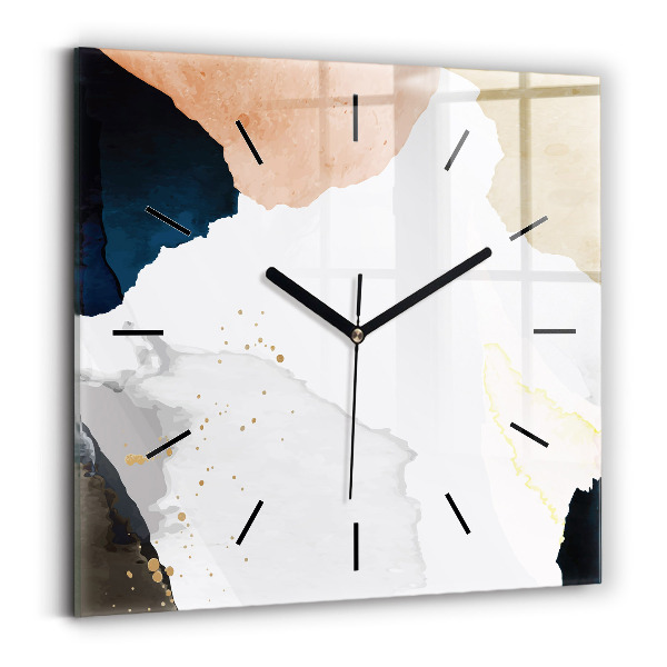Orologio quadrato Punti di astrazione