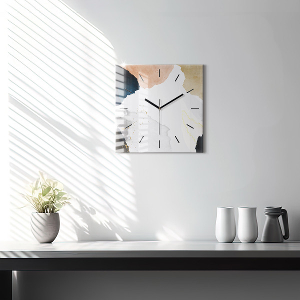 Orologio quadrato Punti di astrazione