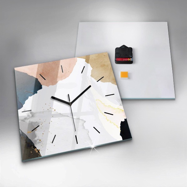 Orologio quadrato Punti di astrazione
