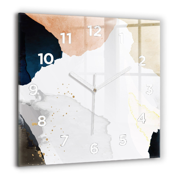 Orologio quadrato Punti di astrazione