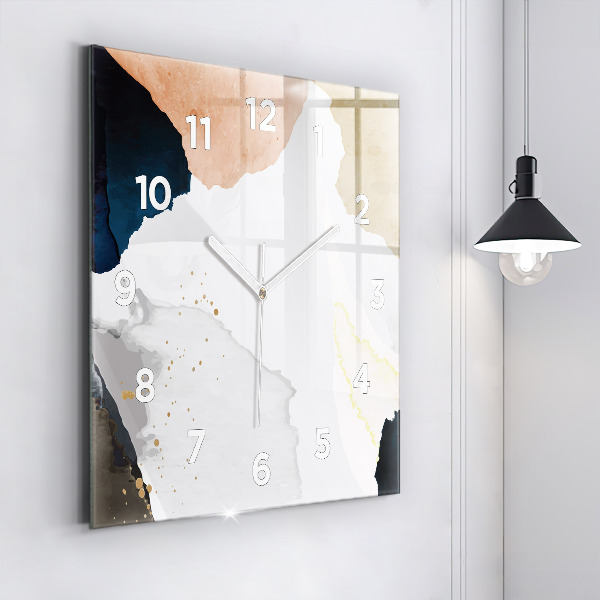 Orologio quadrato Punti di astrazione