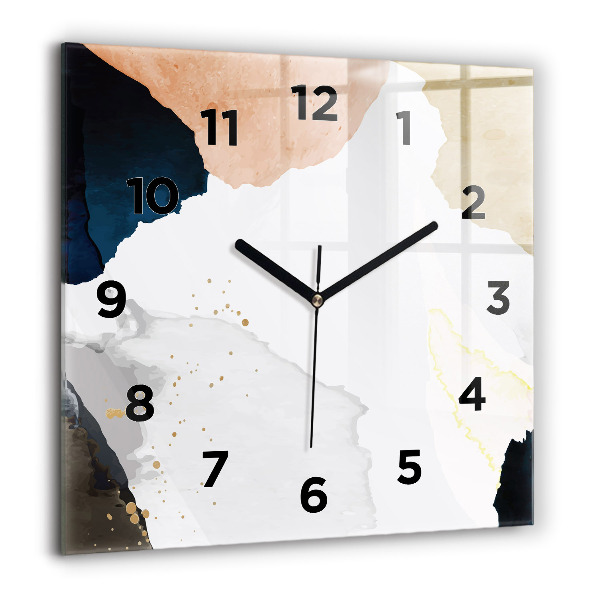 Orologio quadrato Punti di astrazione