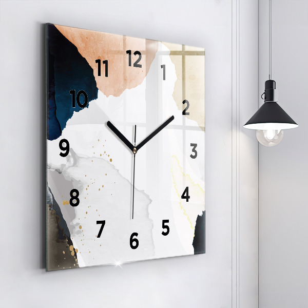 Orologio quadrato Punti di astrazione