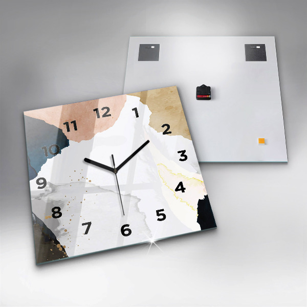 Orologio quadrato Punti di astrazione