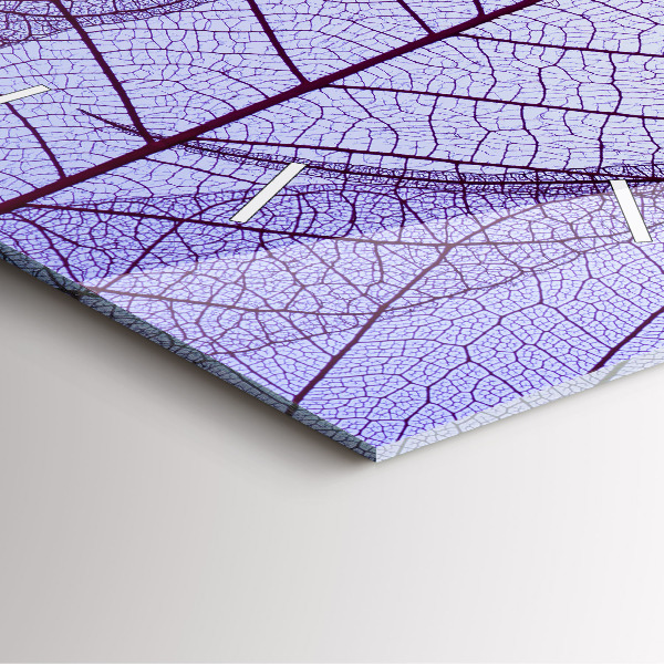 Orologio quadrato Foglie – natura