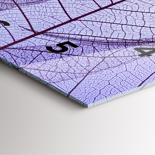 Orologio quadrato Foglie – natura