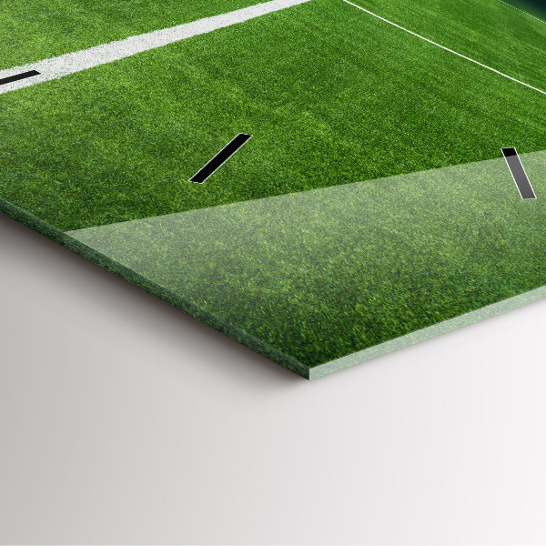 Orologio quadrato Campo da calcio