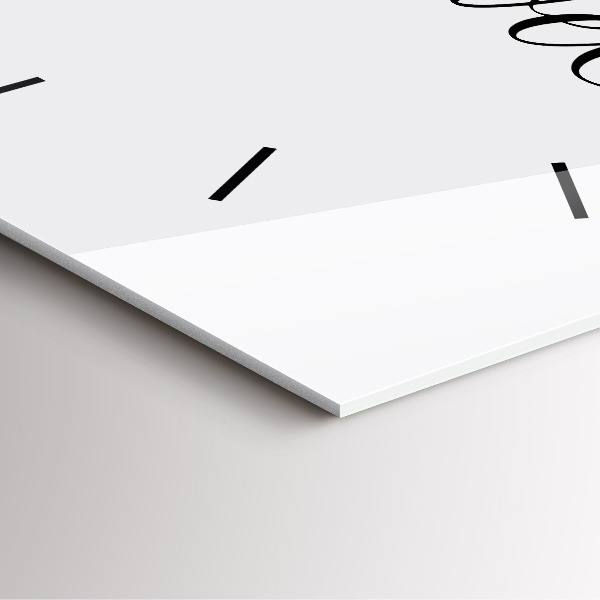 Orologio quadrato L'iscrizione Viaggio