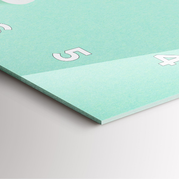 Orologio quadrato in vetro Fiori di melo in fiore