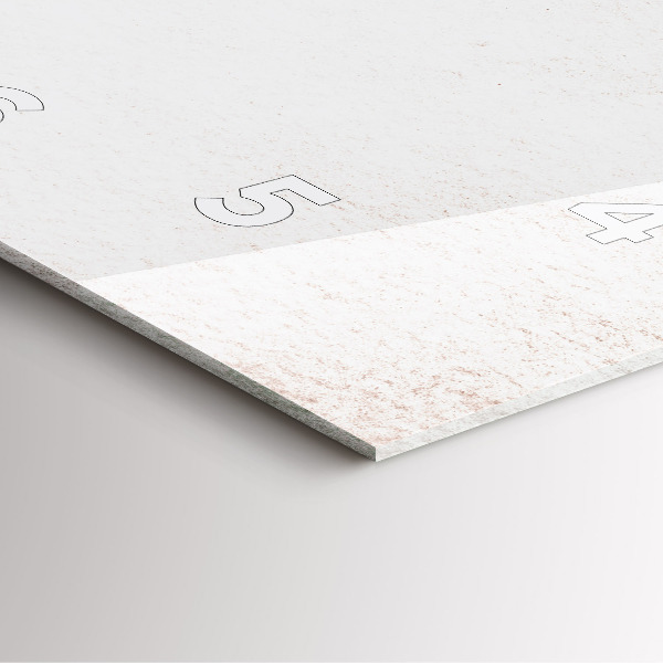 Orologio quadrato in vetro Motivo decorativo