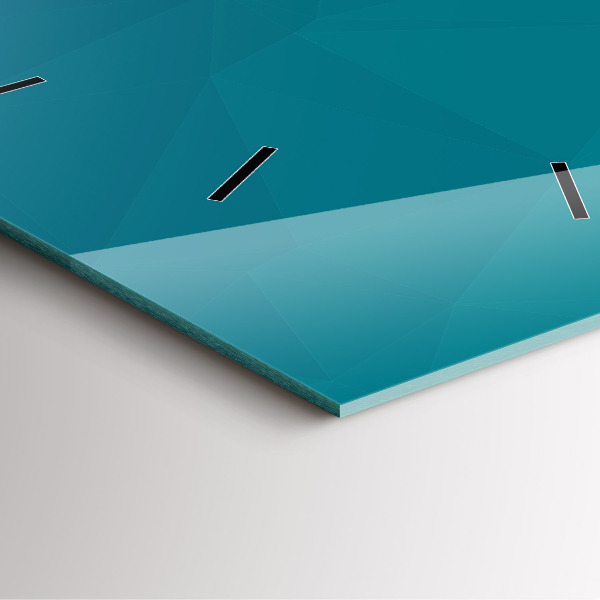 Orologio quadrato in vetro Estrazione dal mare