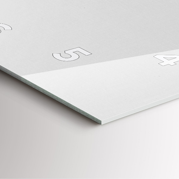 Orologio quadrato in vetro Stelle su uno sfondo chiaro