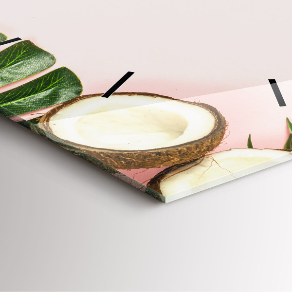 Orologio quadrato in vetro Umore estivo