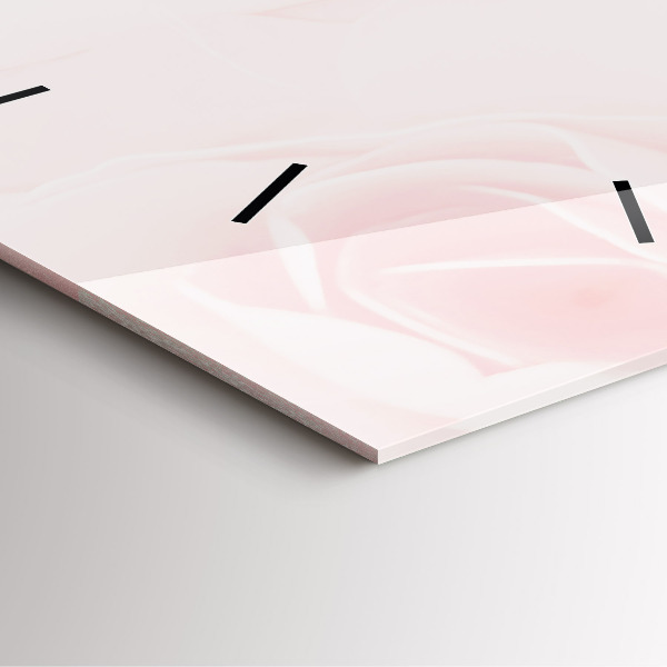 Orologio quadrato Rose in fiore