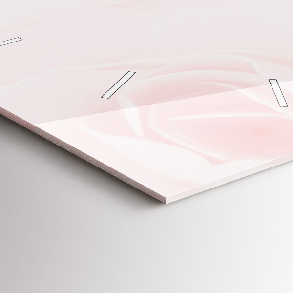 Orologio quadrato Rose in fiore