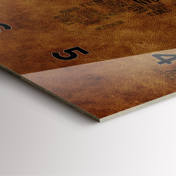 Orologio quadrato Mappa e nomi dei paesi