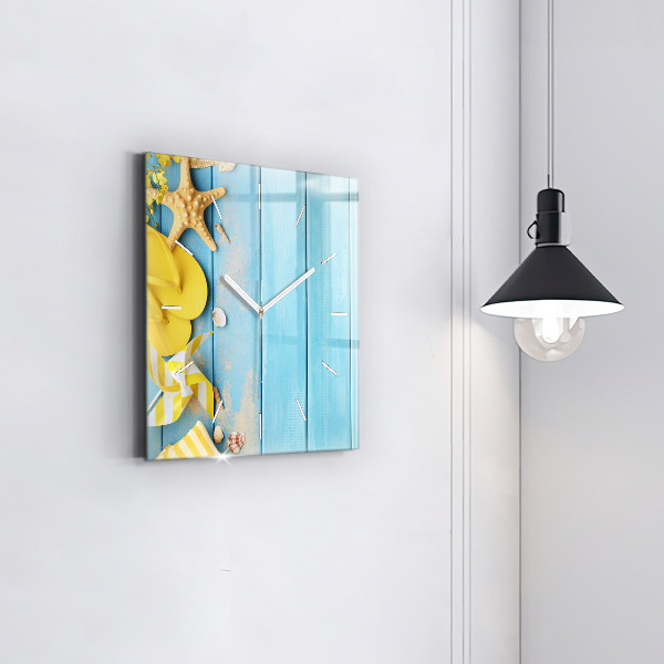 Orologio quadrato Accessori e tavole da spiaggia